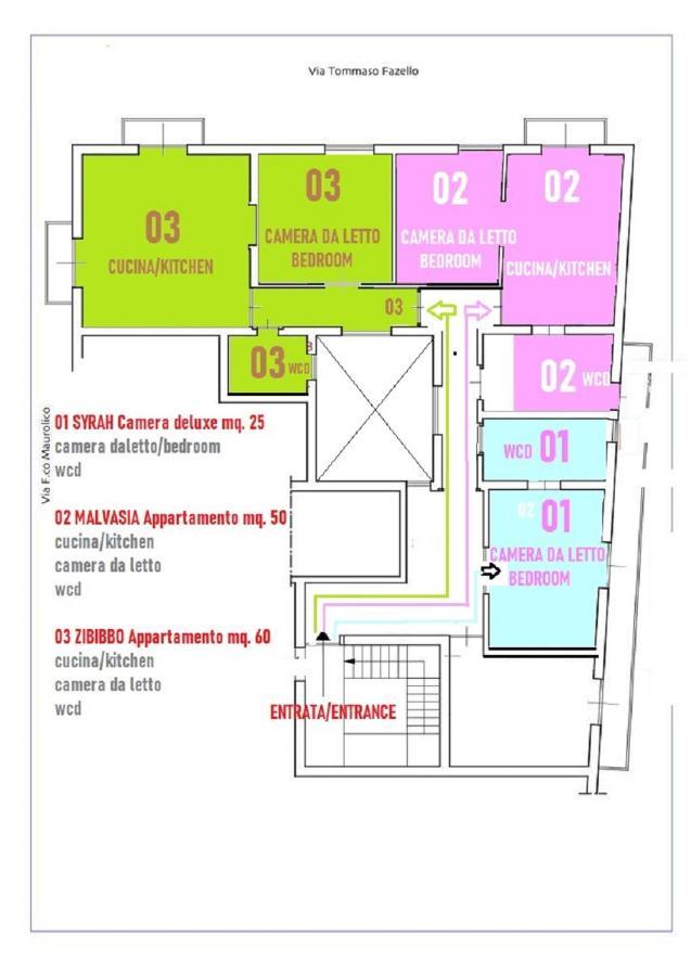 Barrique Guest House Free Bus From The Airport One Way Palermo Ngoại thất bức ảnh